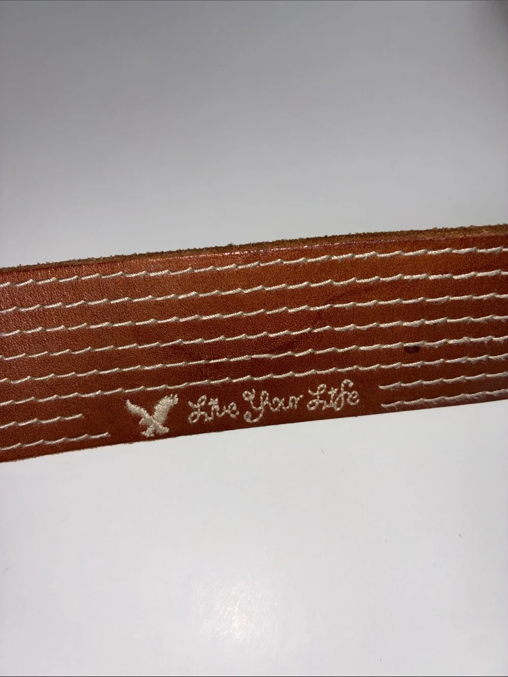 AE - “Live Your Life” Leather Belt